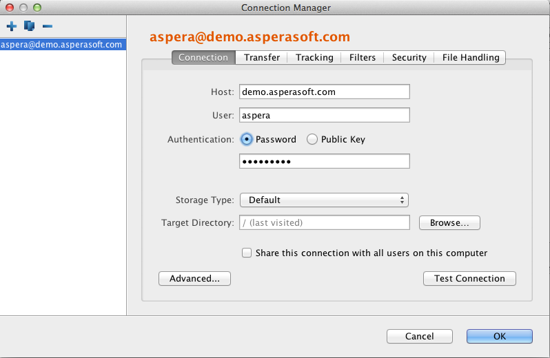 Adding the Demo Server.
