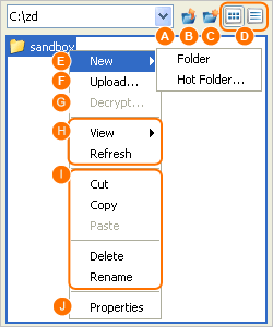 File browser
