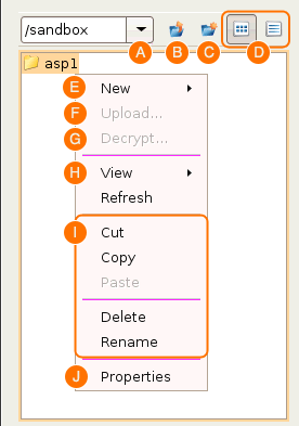 File browser