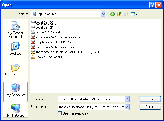 Navigate to the file.