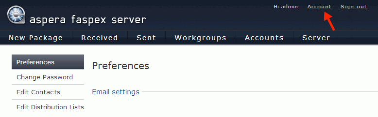 Preferences