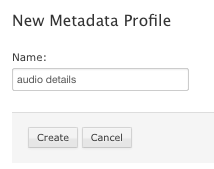 Name metadata profile