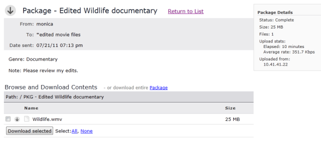 Download Workgroup packages