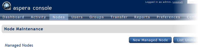 Create a new managed node