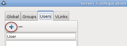 Add the test user.