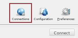 Bring up the Connection Manager.