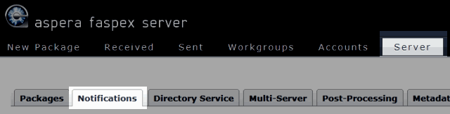 Configure notifications