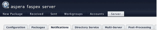 Configure notifications