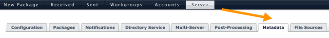 Configure metadata fields