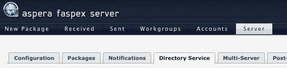 Server - Directory Service