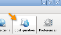 Open the Server Configuration window