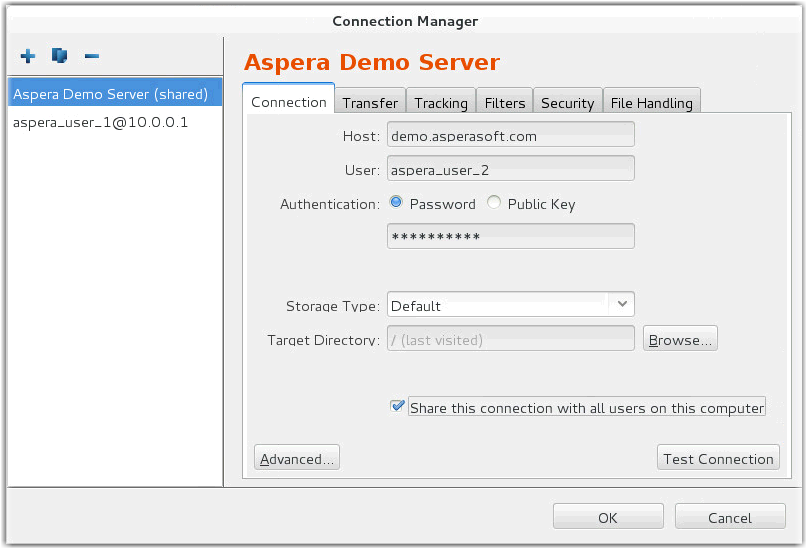 Adding the Demo Server.
