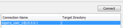 Select a connection.